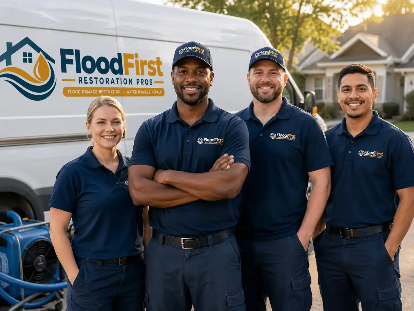 Flood Damage Restoration company in Davin, WV